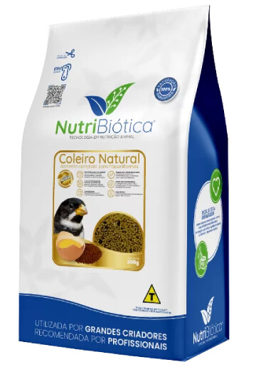 Nutribiótica Super Premium Coleiro Natural