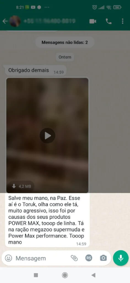 Depoimento do cliente