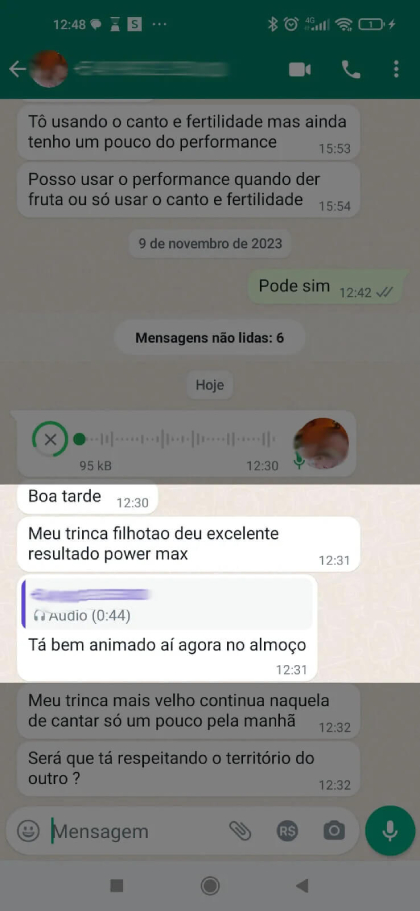 Depoimento do cliente