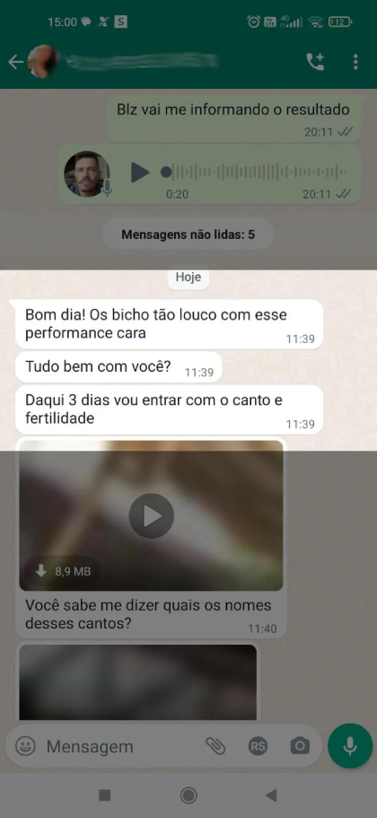 Depoimento do cliente